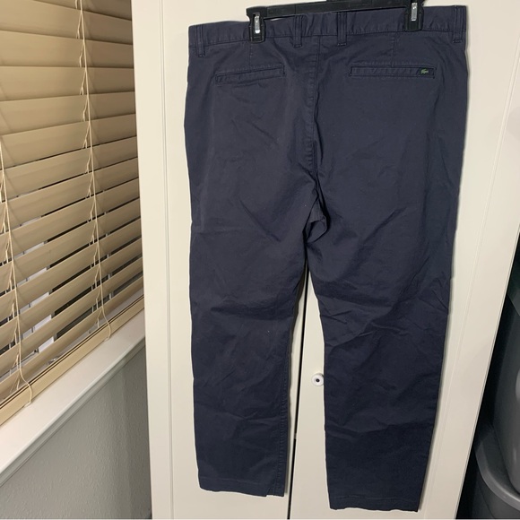Men’s Lacoste Regular Fit Chino Pants - Picture 2 of 10